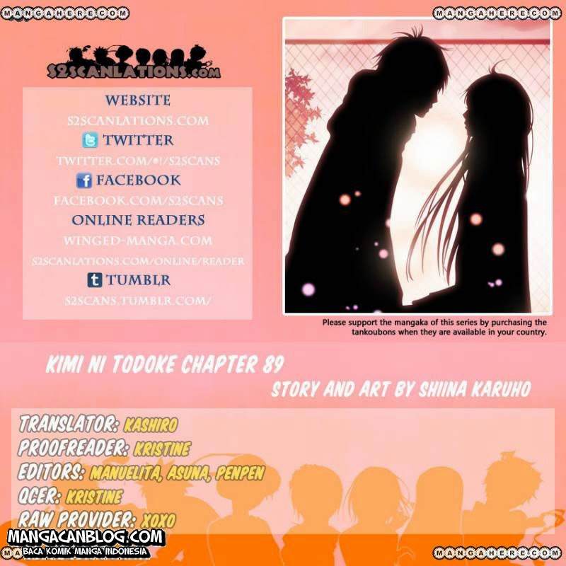 Kimi ni Todoke Chapter 89 Indonesia